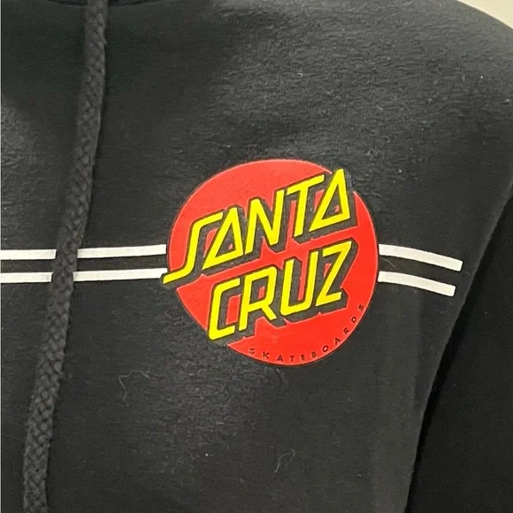 Classic Dot Santa Cruz Hoodie (small kids size) black - Picture 9 of 11